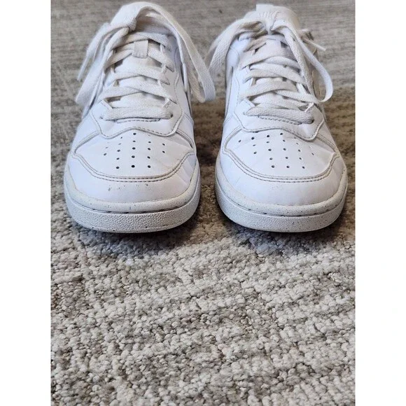 Nike Court Borough Low Recraft sneakers shoes white size 4 youth - Picture 3 of 9